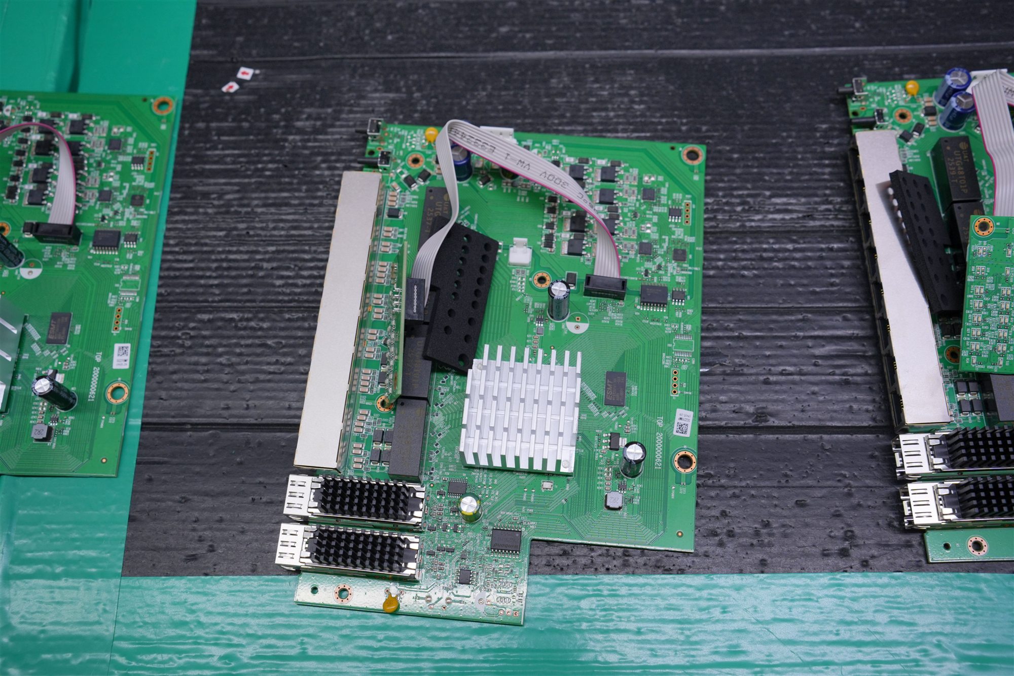 Printed circuit boards arranged for electronics manufacturing